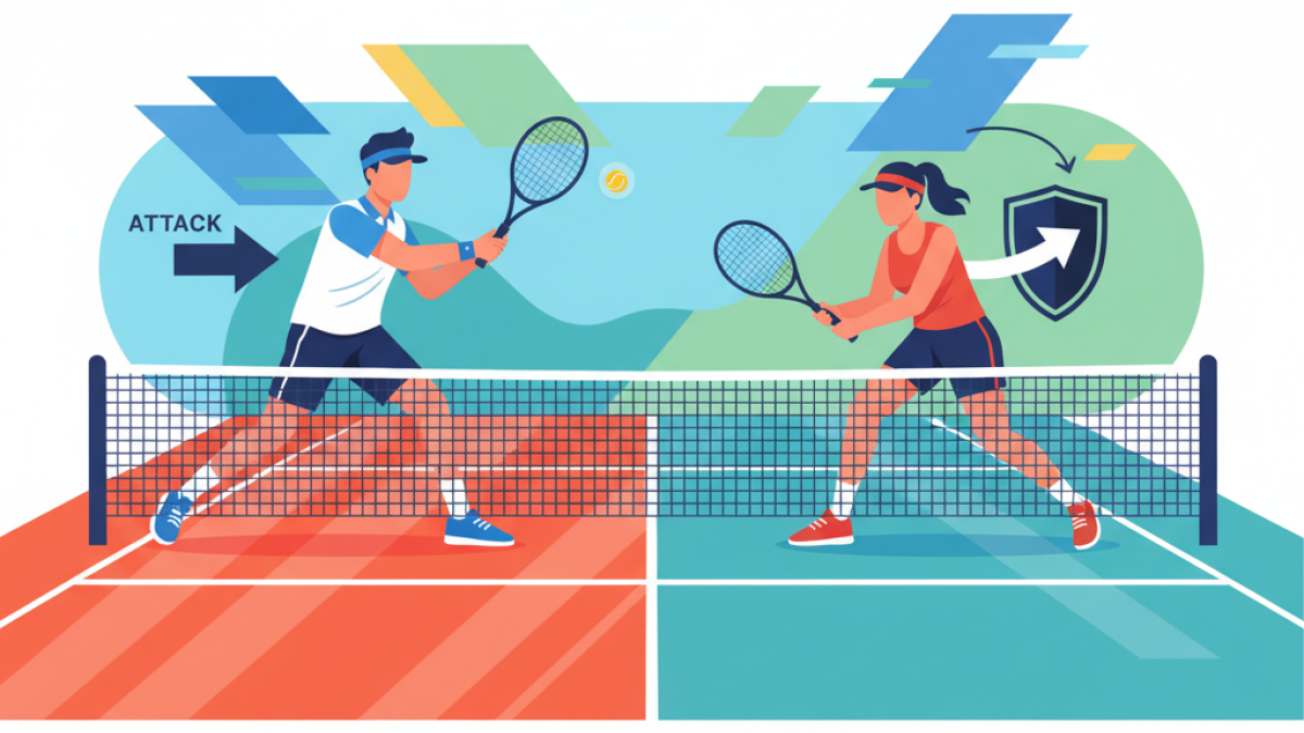 Chiến thuật trả giao bóng thứ hai: Tấn công hay phòng ngự để giành lợi thế trong Tennis