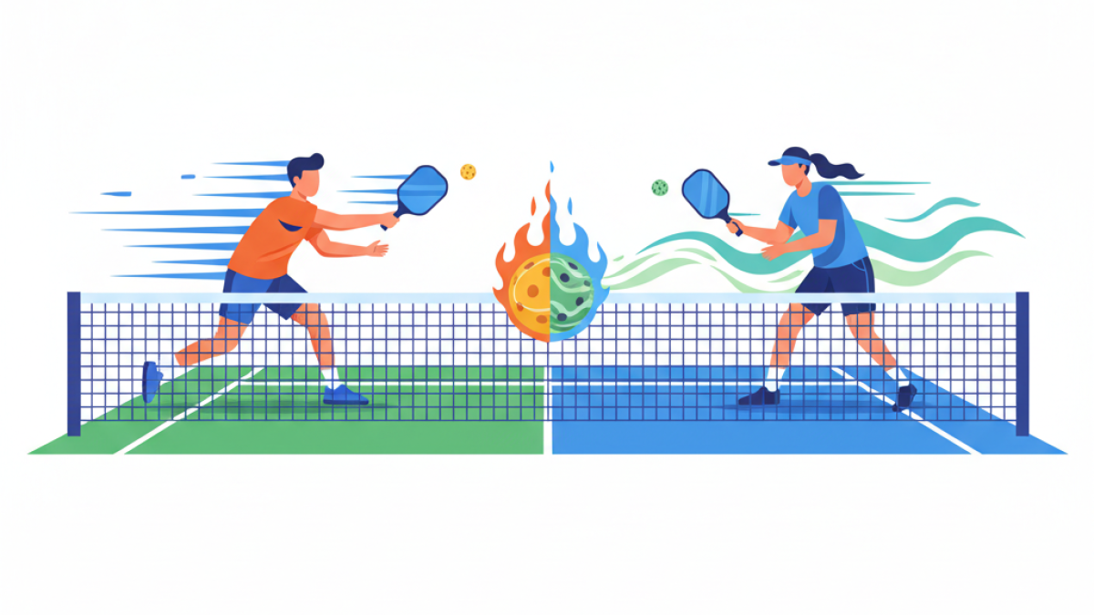 Kiểm soát nhịp độ trận đấu: Khi nào nên tăng tốc và khi nào nên chậm lại trong Pickleball